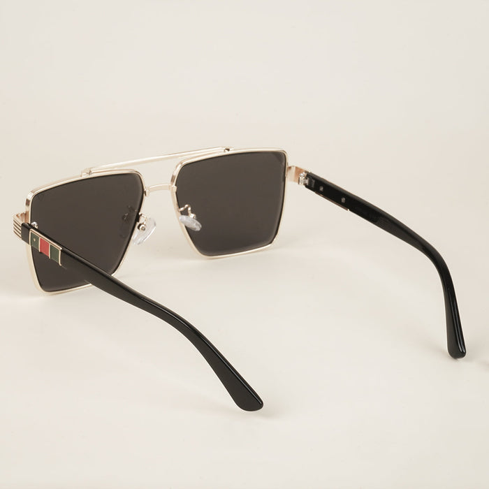 Voyage Black Wayfarer Sunglasses for Men & Women - MG4175