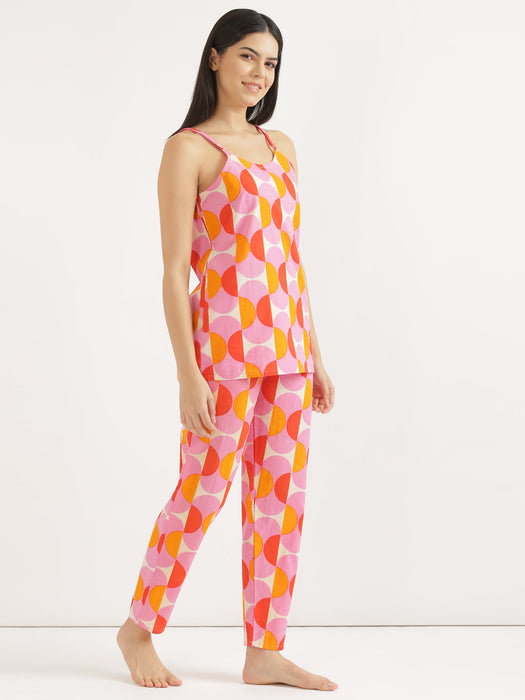 Sleeveless GeoMatrix Co-ord Set-CK-GEOMATRIX-SL