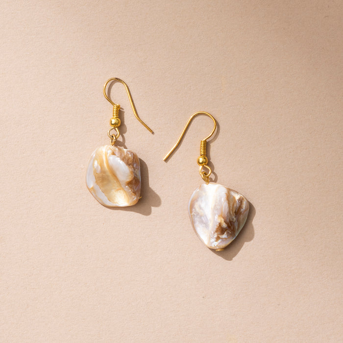 Sea Secrets 'Pebble' Mother Of Pearl Earrings