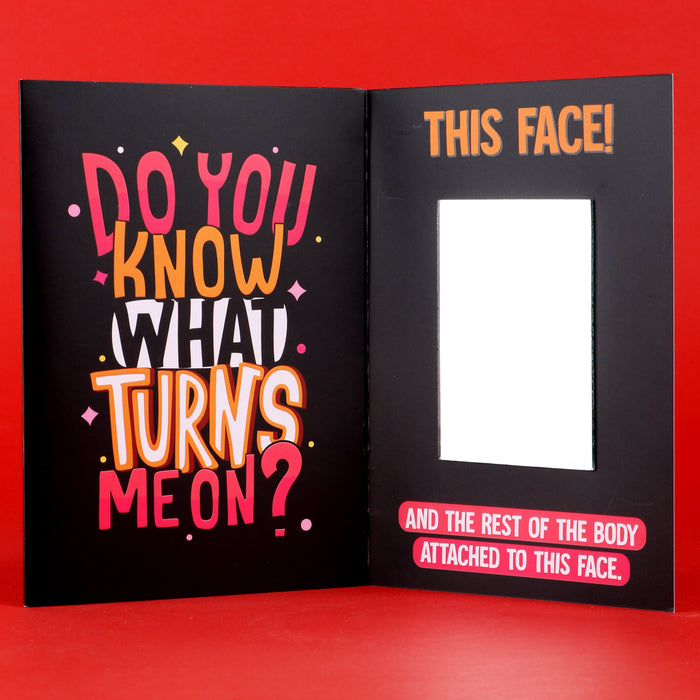 Naughty Mirror Card