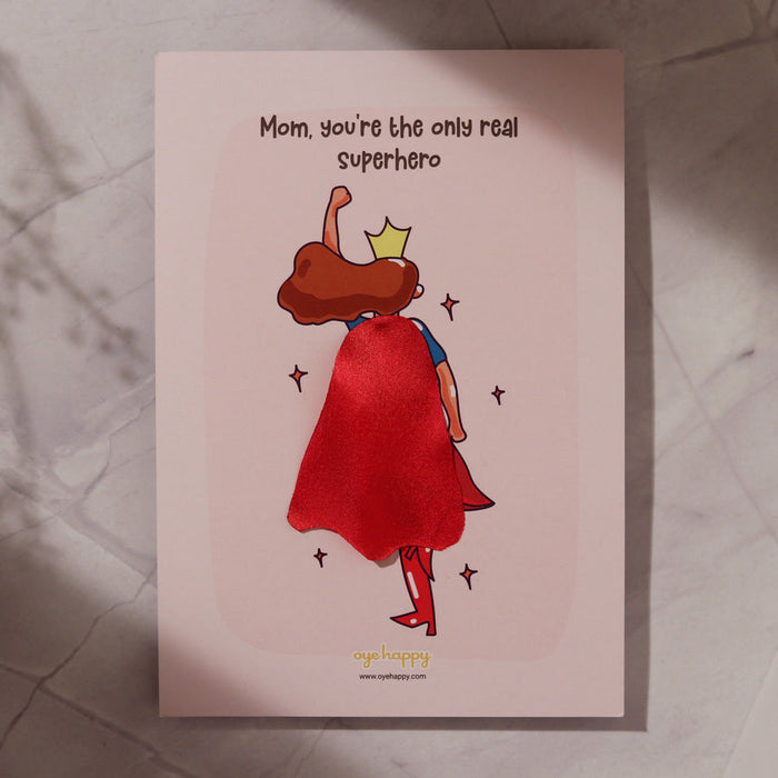 Supermom Cape Card