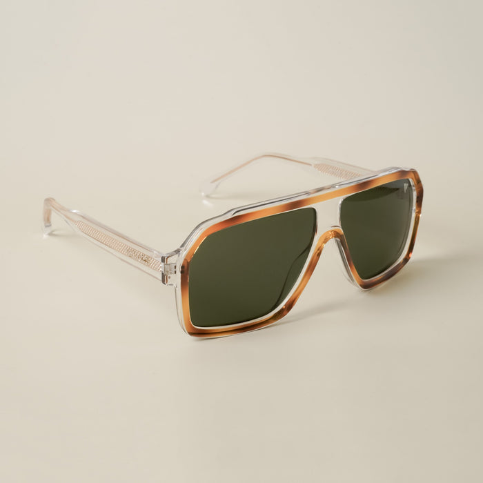 Voyage Green Wrap Around Sunglasses for Men & Women - MG4747