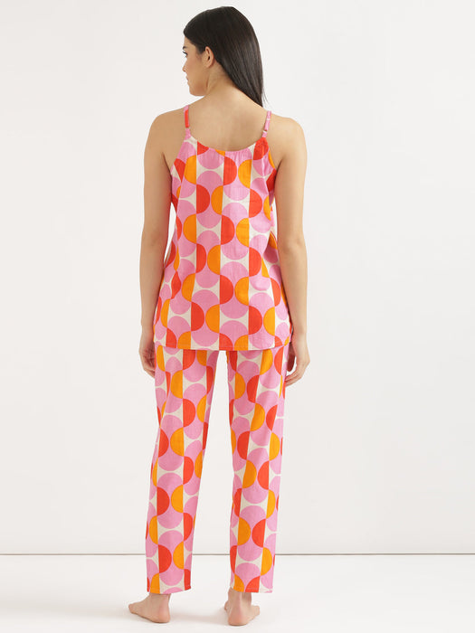 Sleeveless GeoMatrix Co-ord Set-CK-GEOMATRIX-SL