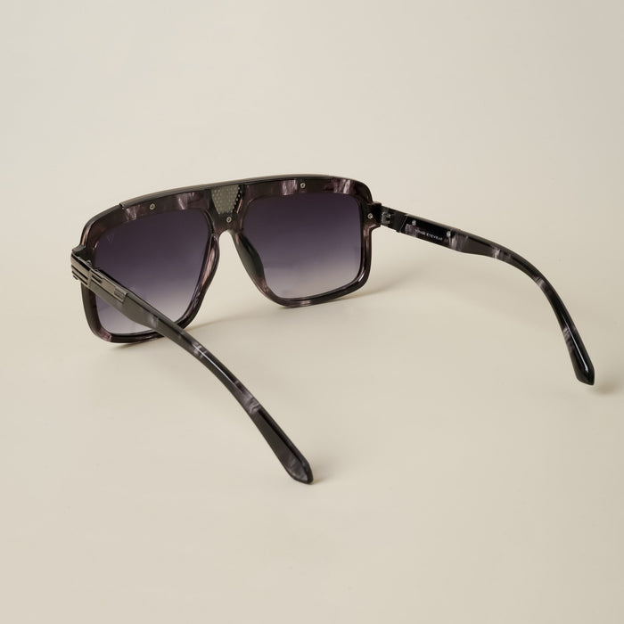 Voyage Grey Over Size Sunglasses for Women - MG4764