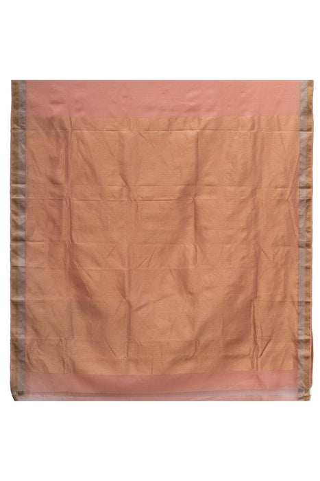 Chanderi Silk Saree - Baby Pink