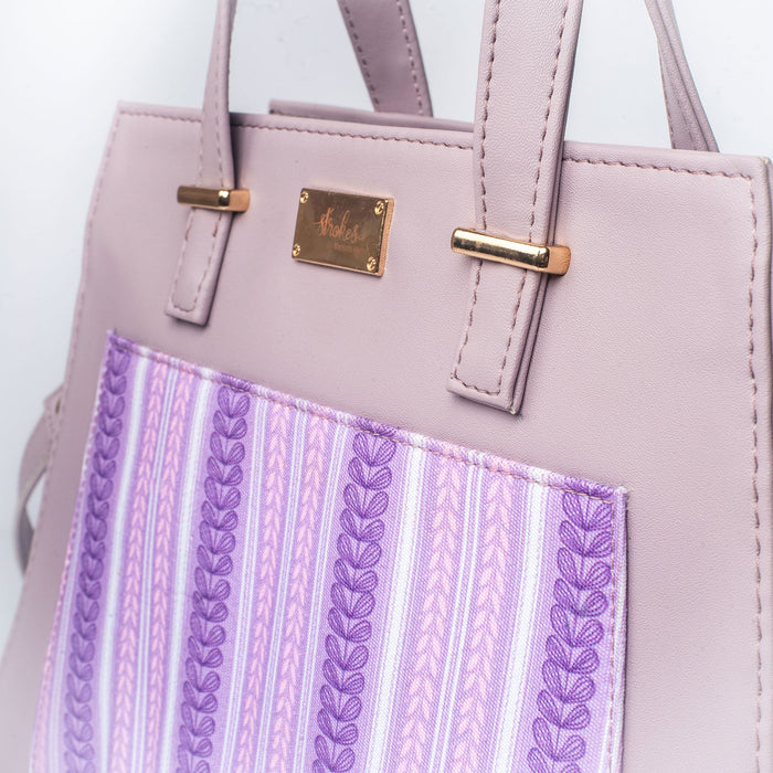 Lilac Leaves Handbag