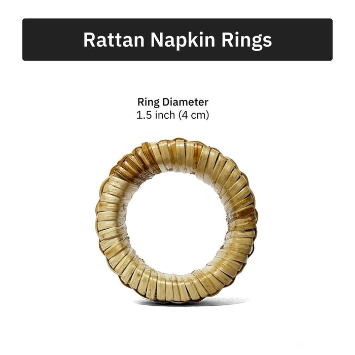 Rattan Napkin Rings