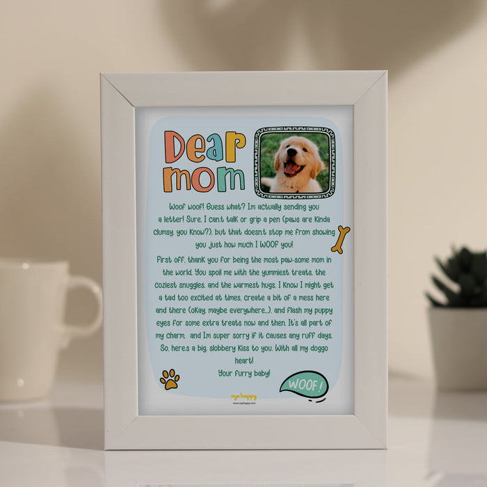 Letter for Dog Mom