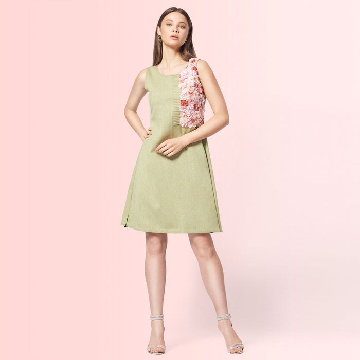 Polestar Floral Pull Up Dress