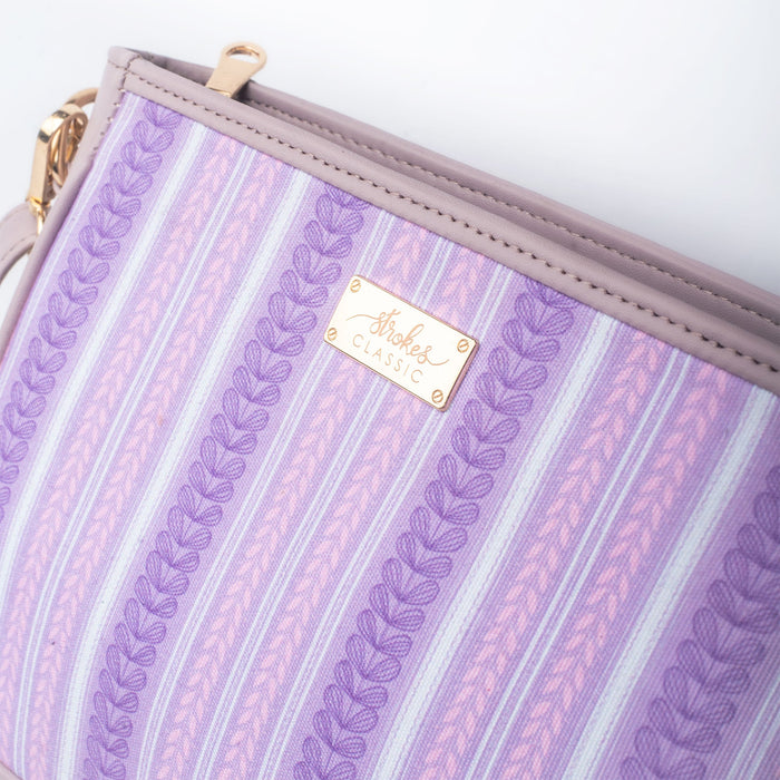 Lilac Leaves Sling bag