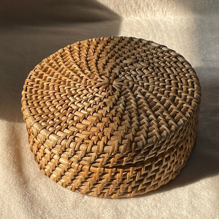 Natural Weave Cane Roti | Fruit Basket Box