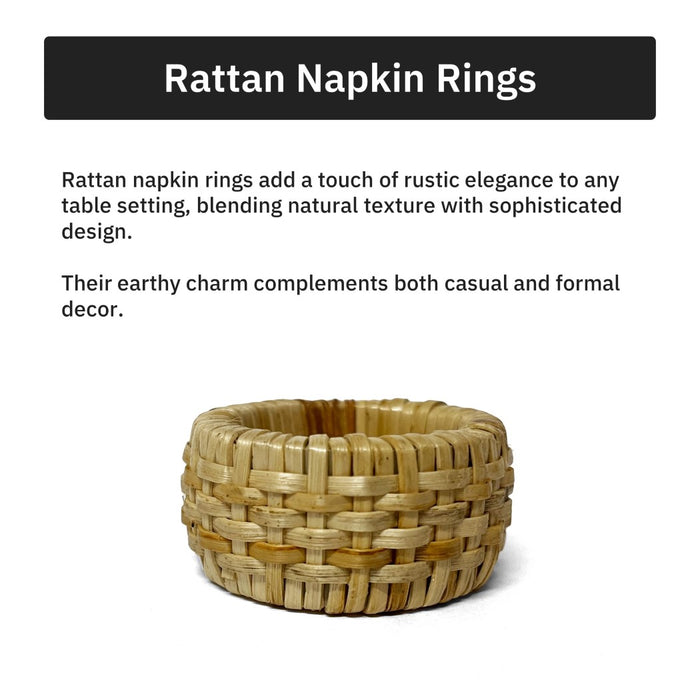 Rattan Napkin Rings