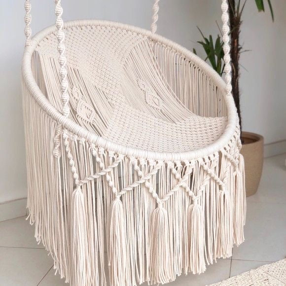 Macrame Tassel Swing