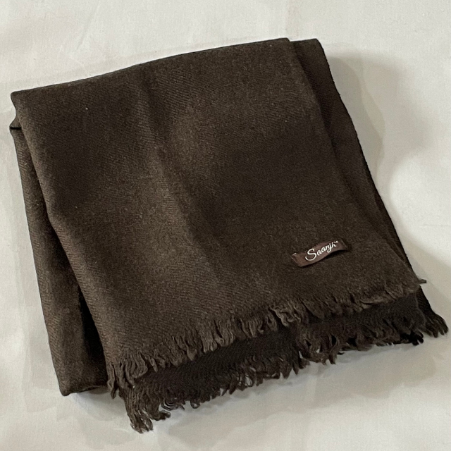 Pure Yak Wool Scarf | Muffler | 100% Yak Wool | Handspun & Handwoven | Unigen