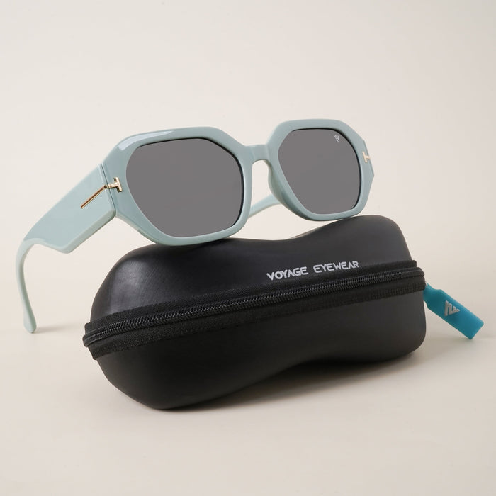 Voyage Green Rectangle Sunglasses - MG3682