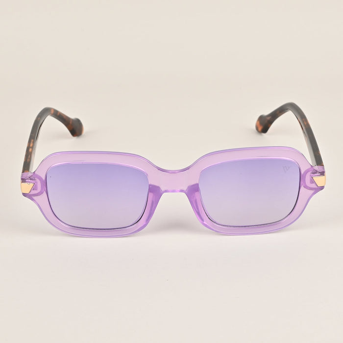 Voyage Purple Rectangle Sunglasses - MG3661