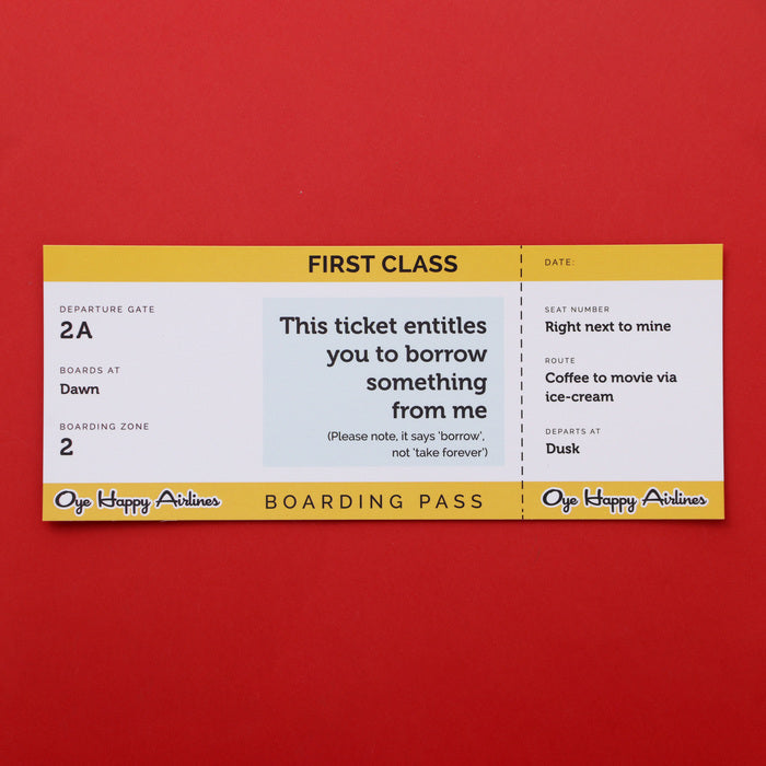 Boarding Passes