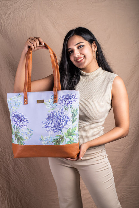 Chrysanthemums Tote Bag