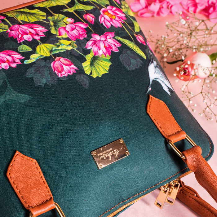 Lotus Field Handbag