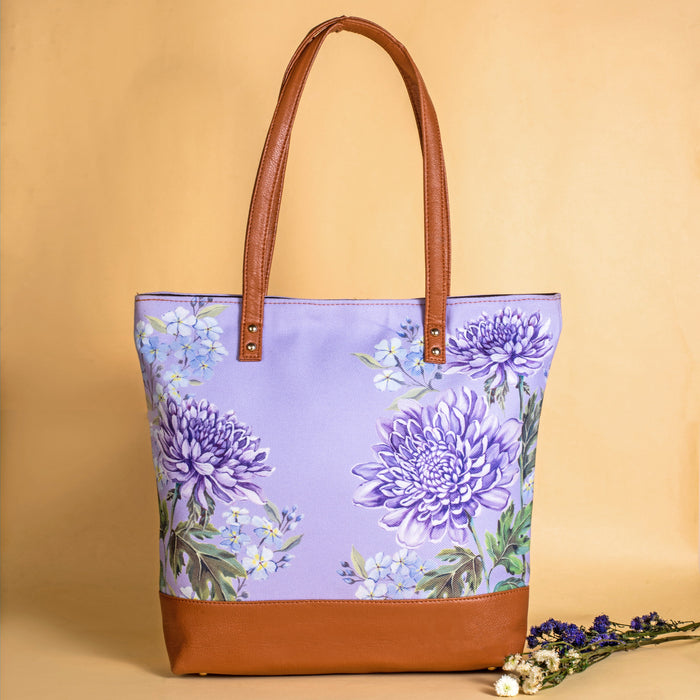 Chrysanthemums Tote Bag