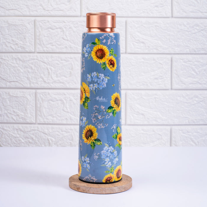 Garden Blooms Copper bottle