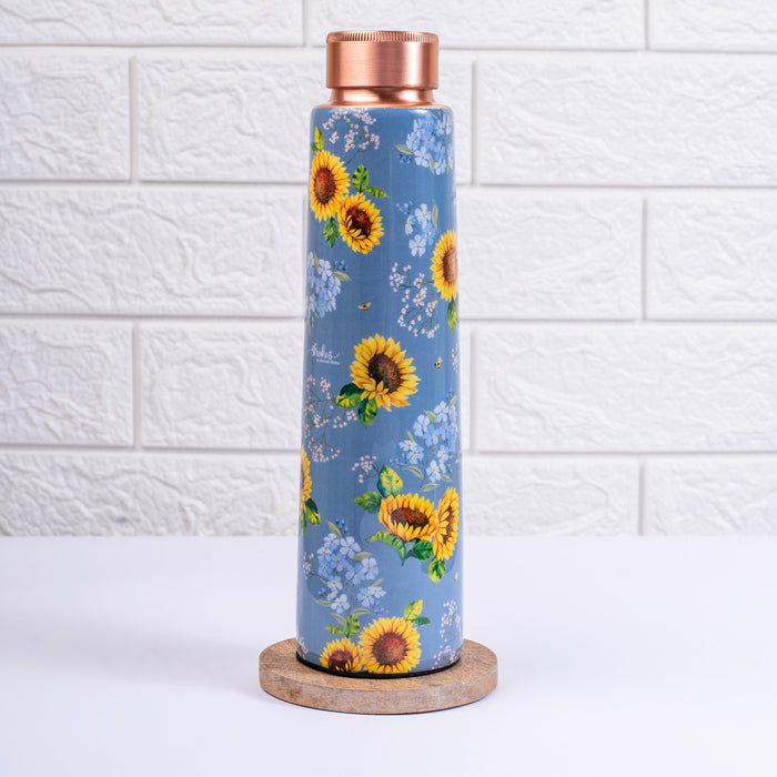 Garden Blooms Copper bottle