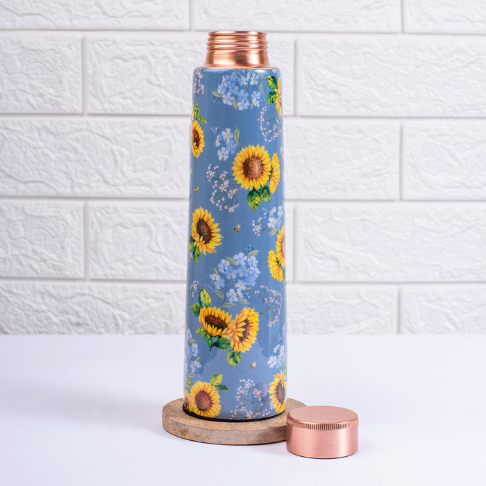 Garden Blooms Copper bottle