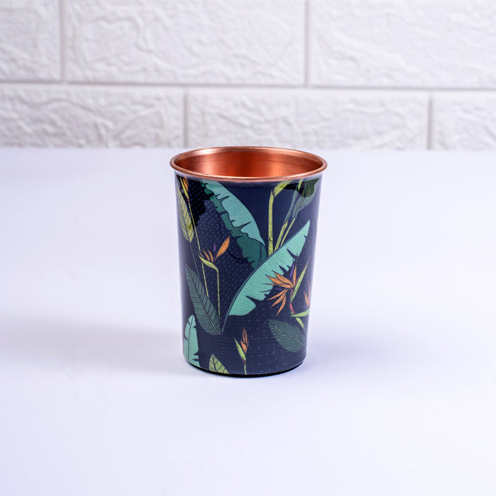 Birds of Paradise Copper Tumblers - Gift Set