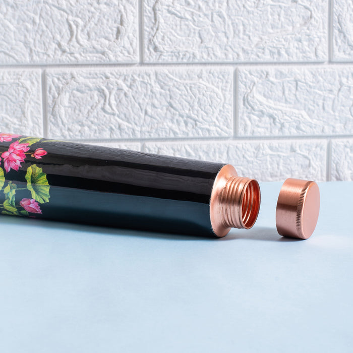 Lotus Field Copper Bottle and Tumbler Set