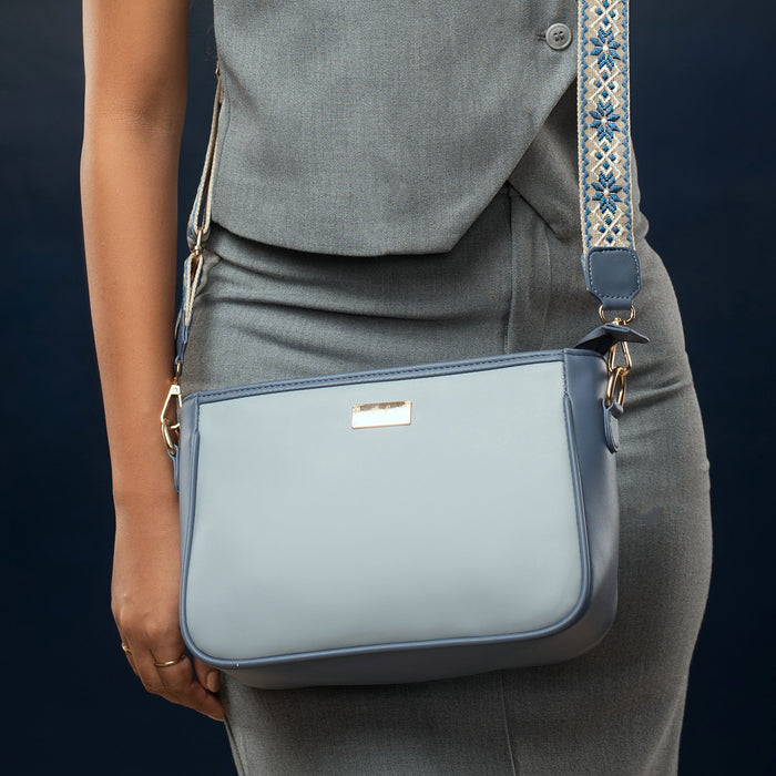 Hues of Blue Sling bag