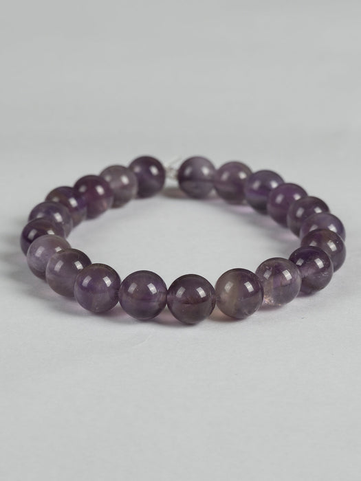 Natural Amethyst Gemstone Beads bracelet BRAMT001-1