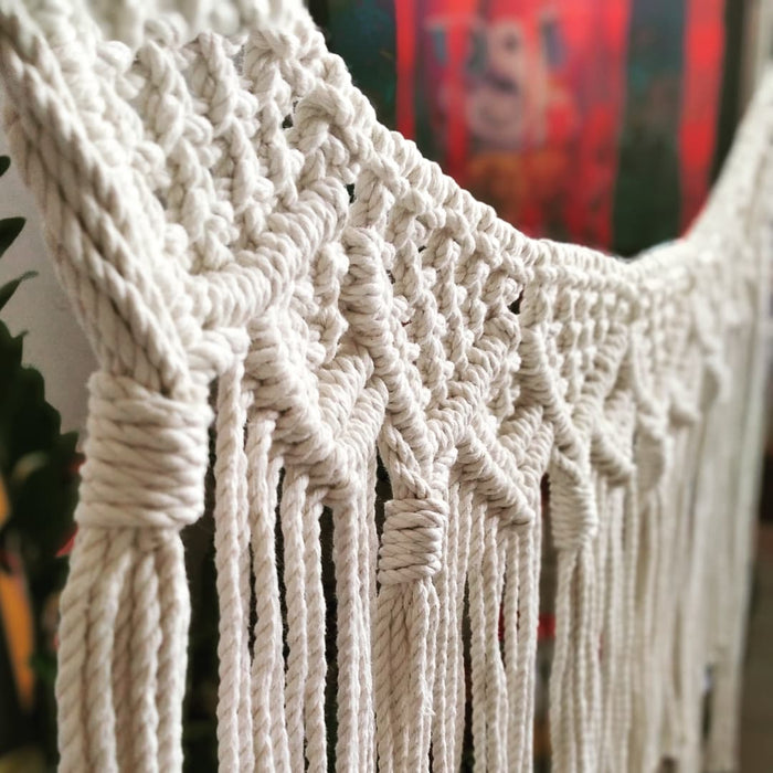 Macrame Waterfall Wall Garland, Toran