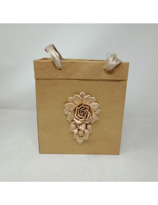 Royal Rosette Stationery Set: Envelope And Bag Combo