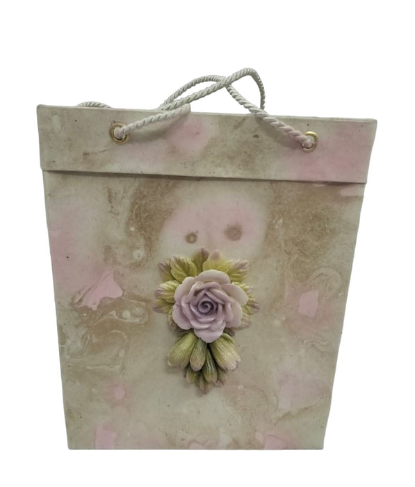 Paper Bag Set: Peachy And Abstract Roset Mini Combo