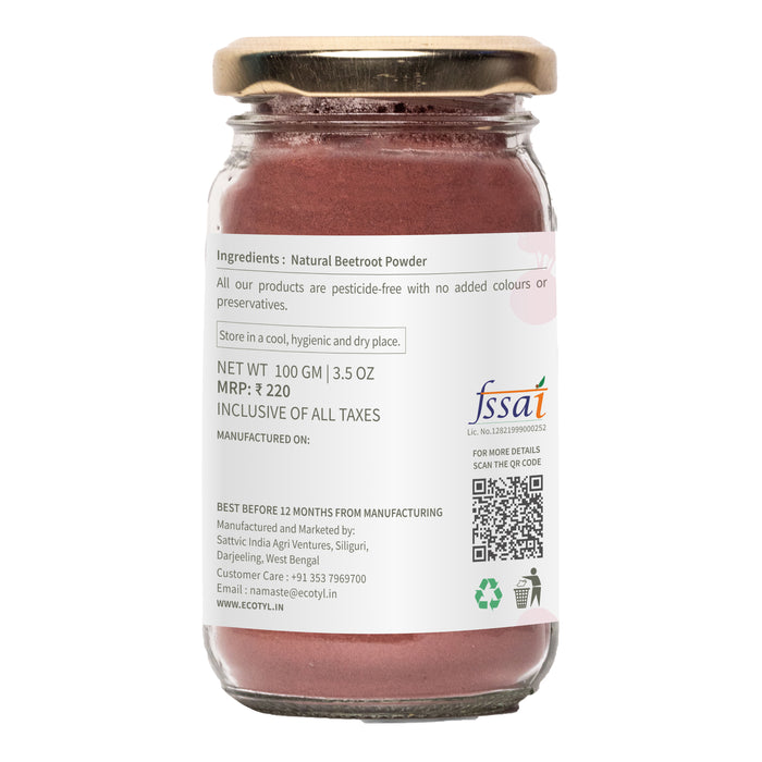 Beetroot Powder | Boosts Metabolism | Good For Skin | 100G