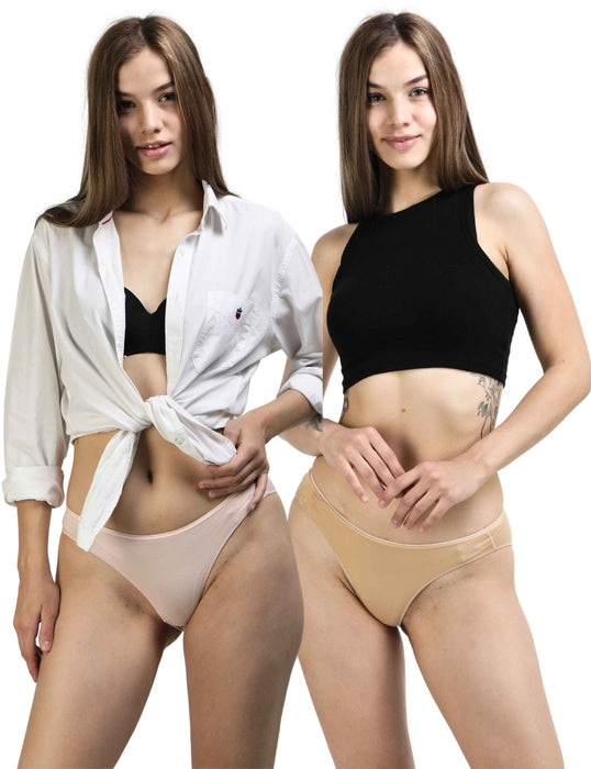 Bamboo Micro Modal | Anti Bacterial | Women Bikini | Premium Panty | 3X moisture wicking | 50 Wash Guarantee | Pack of 2