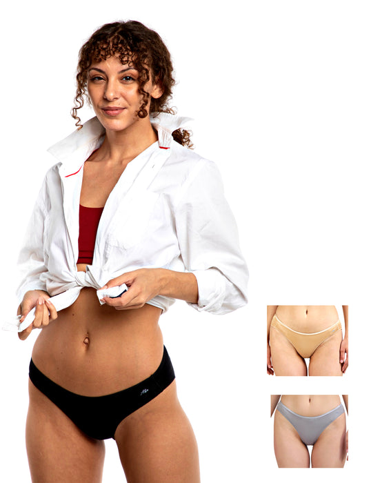 Bamboo Micro Modal | Anti Bacterial | Women Bikini | Premium Panty | 3X moisture wicking | 50 Wash Guarantee | Pack of 3