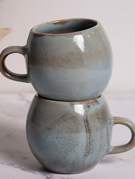 Ceramic Stoneware Barrel Mug