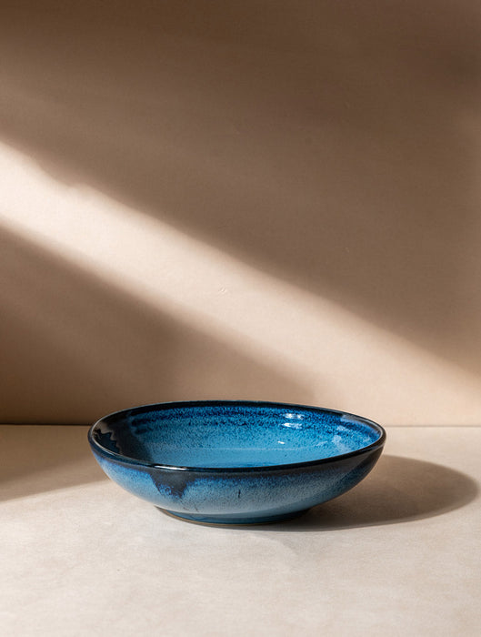 Ceramic Stoneware Everyday Bowl - Blue