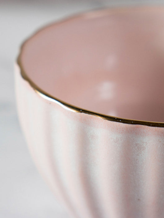 Ceramic Stoneware Blush Bowl