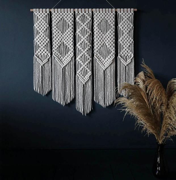 Macrame Euphoria Style Wall Hanging