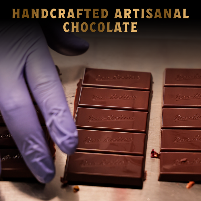 The Roasted Almond Revival - 55% Dark Milk Roasted Almonds Chocolate