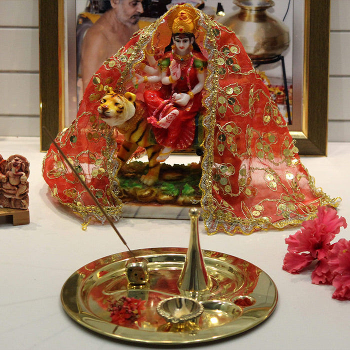 Brass Pooja Thali