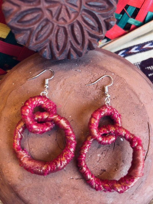 CHAKORI TEXTILE EARRING