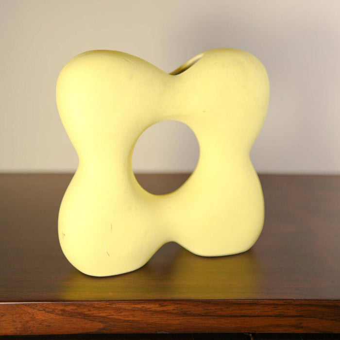 yellow breeze vase