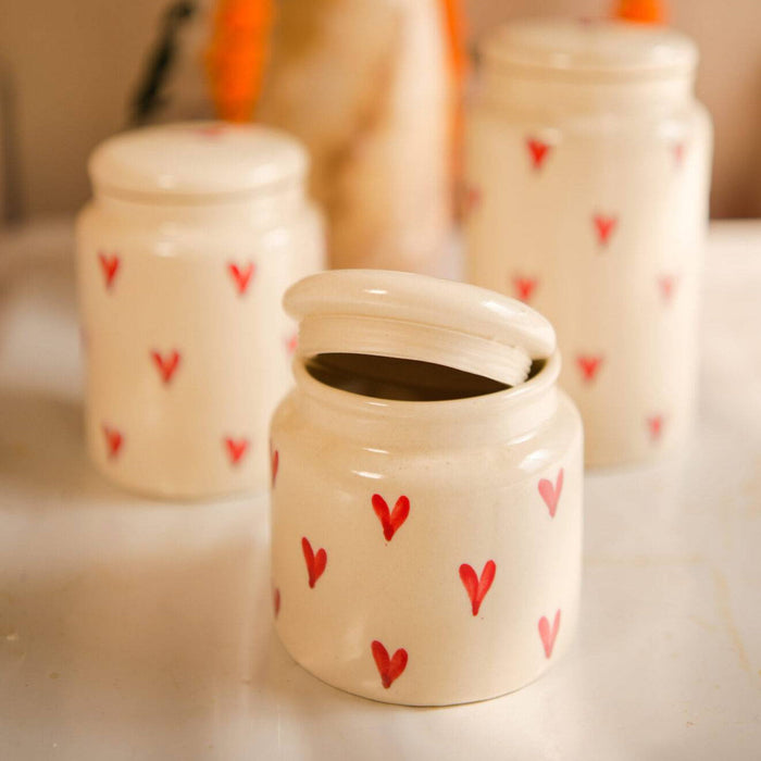 Heart hug Jar-set of 3