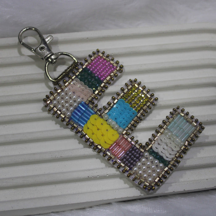 Color Crush Bag Charm 'E' Bag Charm