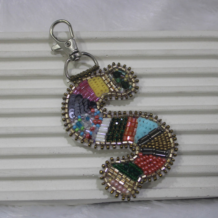 Color Crush Bag Charm 'S' Bag Charm