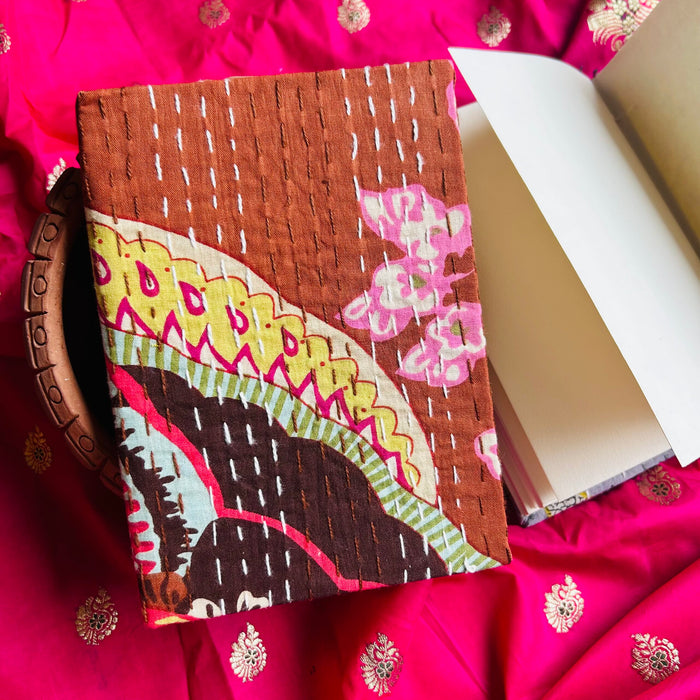 COCA BUTTER FABRIC JOURNAL (Hardbound)