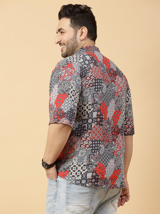 Dazzle In Paisley Print Shirts